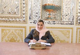 تقدیم استوارنامه سفیر ایتالیا